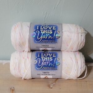 I Love This Yarn! Tweed Yarn 2 Skiens